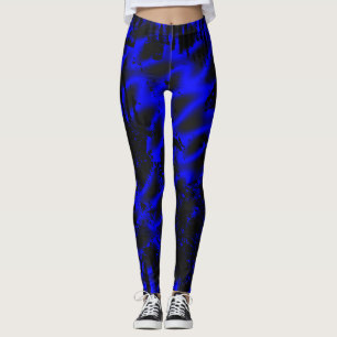 Blue Plasma  Leggings