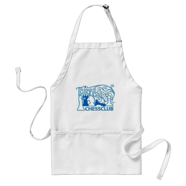 Blue Plastic Apron (Front)