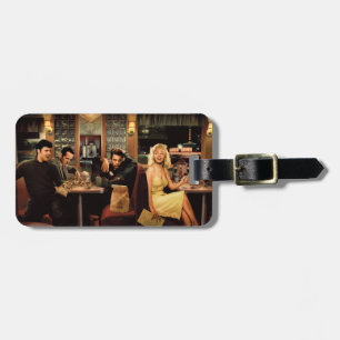 Blue Plate Luggage Tag