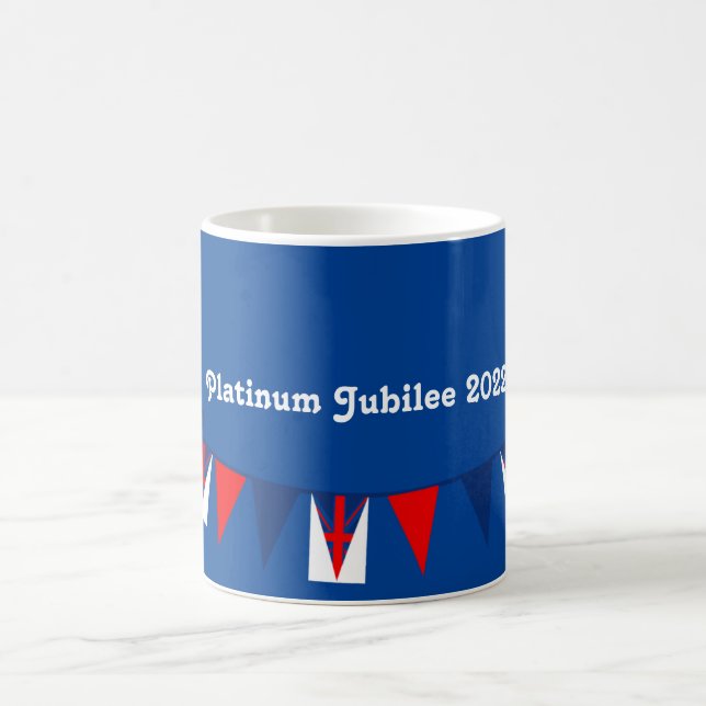 Blue Platinum 2022 Jubilee  Coffee Mug (Center)