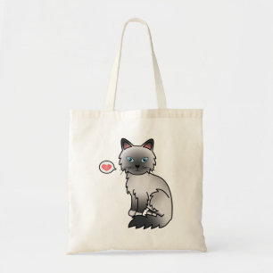 Blue Point Birman / Ragdoll Cat Love Tote Bag