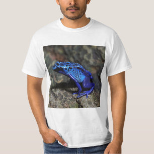 Blue Poison Dart Frog, Bright Blue Frog T-Shirt