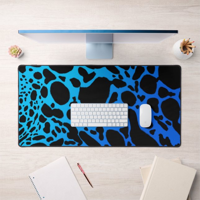 Blue Poison Dart Frog Desk Mat (Office 1)