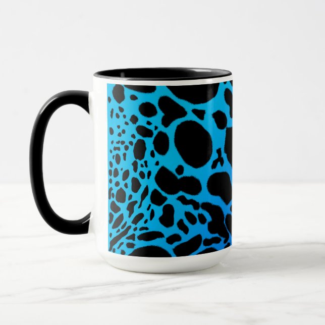 Blue Poison Dart Frog Mug (Left)