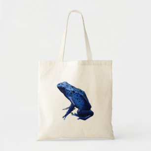 Blue Poison Dart Frog Tote Bag