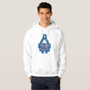 Blue Polar Bear Funny Chemistry Joke  Hoodie