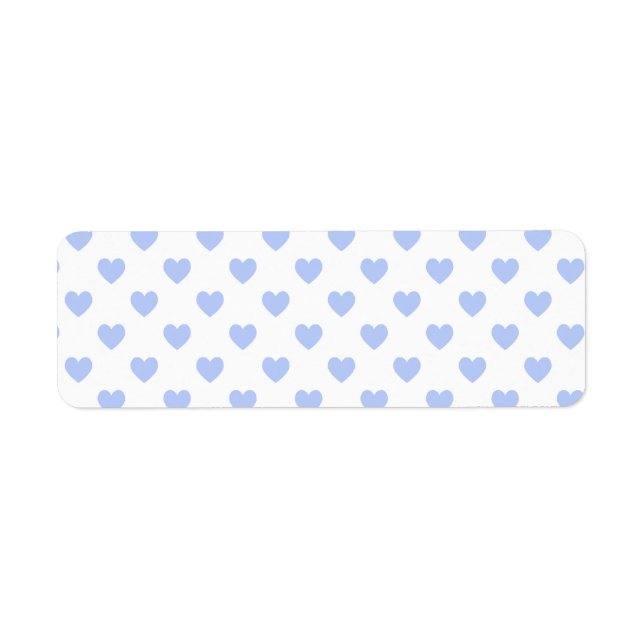 Blue Polka Dot Hearts (Front)
