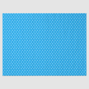 Blue Polka Dot Tissue Paper