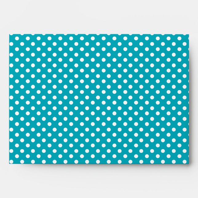 Blue Polka Dots Envelopes (Front)