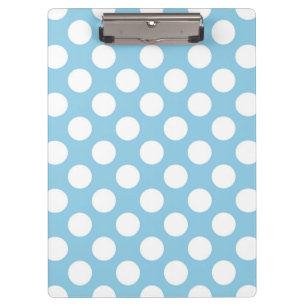 Blue Polka Dots, Polka Dot Pattern, Dots, Dotted Clipboard