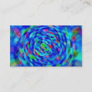Blue Pond Ripple Business Card