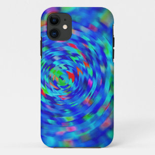 Blue Pond Ripple Case-Mate iPhone Case