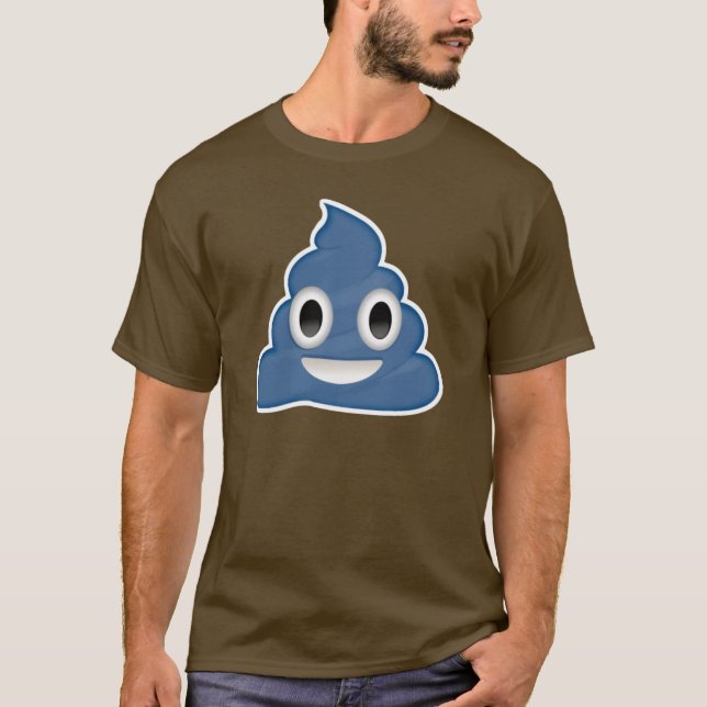 Blue Poo T-Shirt (Front)