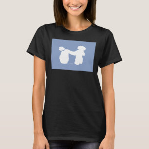 Blue Poodle Dog Tony Fernandes T-Shirt