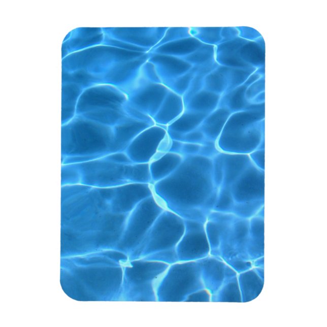 Blue Pool Pattern Magnet (Vertical)