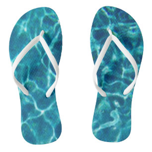 Blue Pool Water Jandals