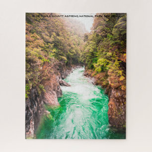 Blue Pools Walk, Mount Aspiring National Park Jigsaw Puzzle