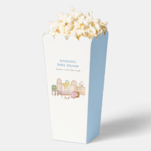 Blue Popcorn Nursery Toys Chicken Baby Shower Favour Box