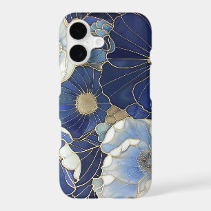Blue Poppies Vintage Inspired