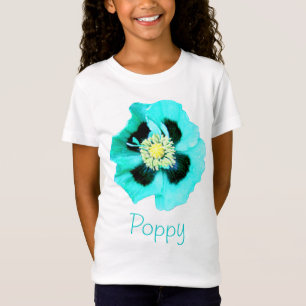 Blue Poppy 'Name' girl's t-shirt