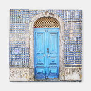 Blue Portugal Door Magnet