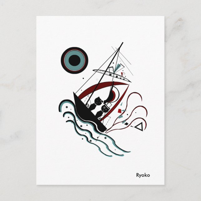 Blue Postcard (Front)