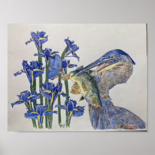 Blue Poster