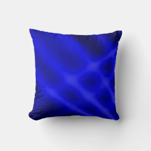 Blue Pots Light Rays Art Design Cushion