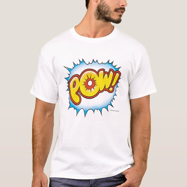 Blue POW! T-Shirt (Front)