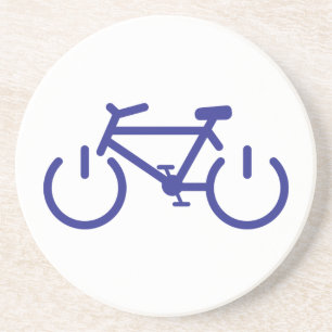 Blue Power Bike Coaster