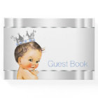 Blue Prince Baby Shower Guest Book