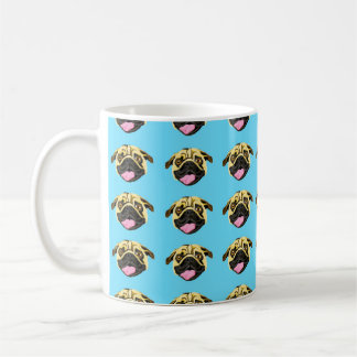Blue Pug Mug