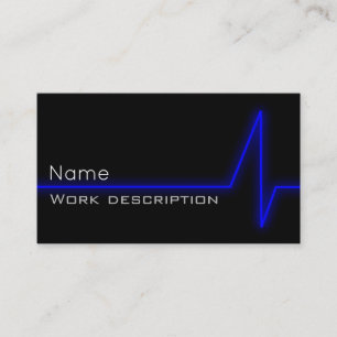 Blue Pulse Business Card