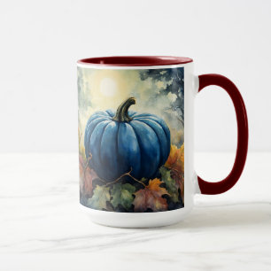 Blue Pumpkin - Coffee Mug, Cup, Mug