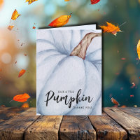 Blue Pumpkin Fall Baby Boy