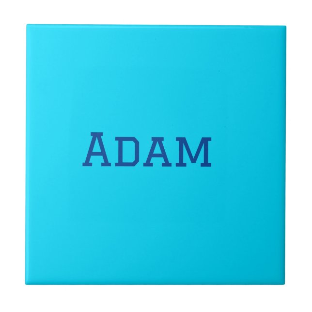 Blue purple add name text back to school message s tile (Front)