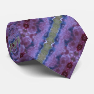 Blue Purple and Burgundy Tie