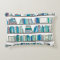 Blue & Purple Books Reversible Cushion