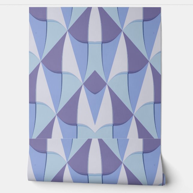 blue purple design wallpaper (Unrolling)