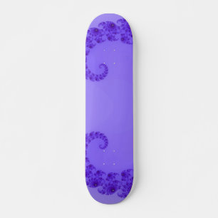 Blue Purple Heart Skateboard