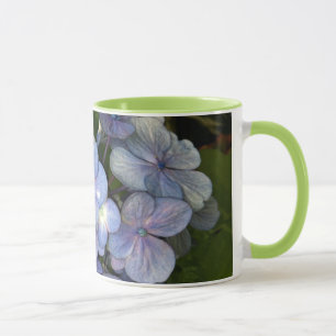 Blue Purple Hydrangea Mug