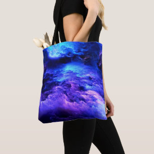 Blue & Purple In The Clouds Tote Bag
