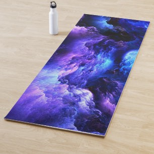 Blue & Purple In The Clouds Yoga Mat