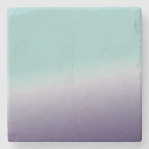 Blue Purple Ombre Stone Coaster