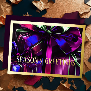 Blue Purple Pink Gold Christmas Gifts