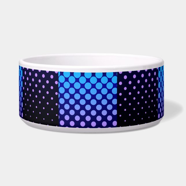 Blue & Purple Retro Halftone Pattern (Front)