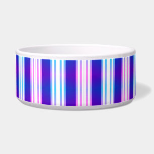 blue & purple striped electric retro