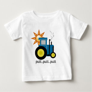 Blue Putt Putt Tractor Tshirts and Gifts