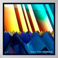 Blue Pyramids and Prism