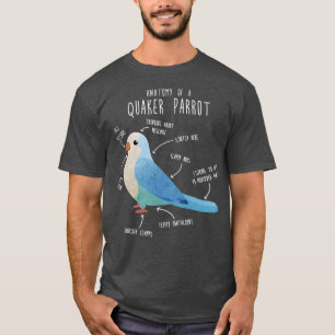 Blue Quaker Anatomy T-Shirt